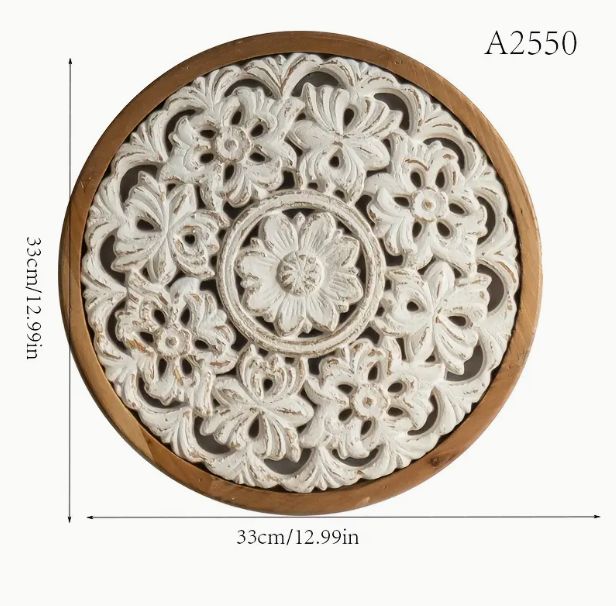 Mandala Ornate Round Wall Panel
