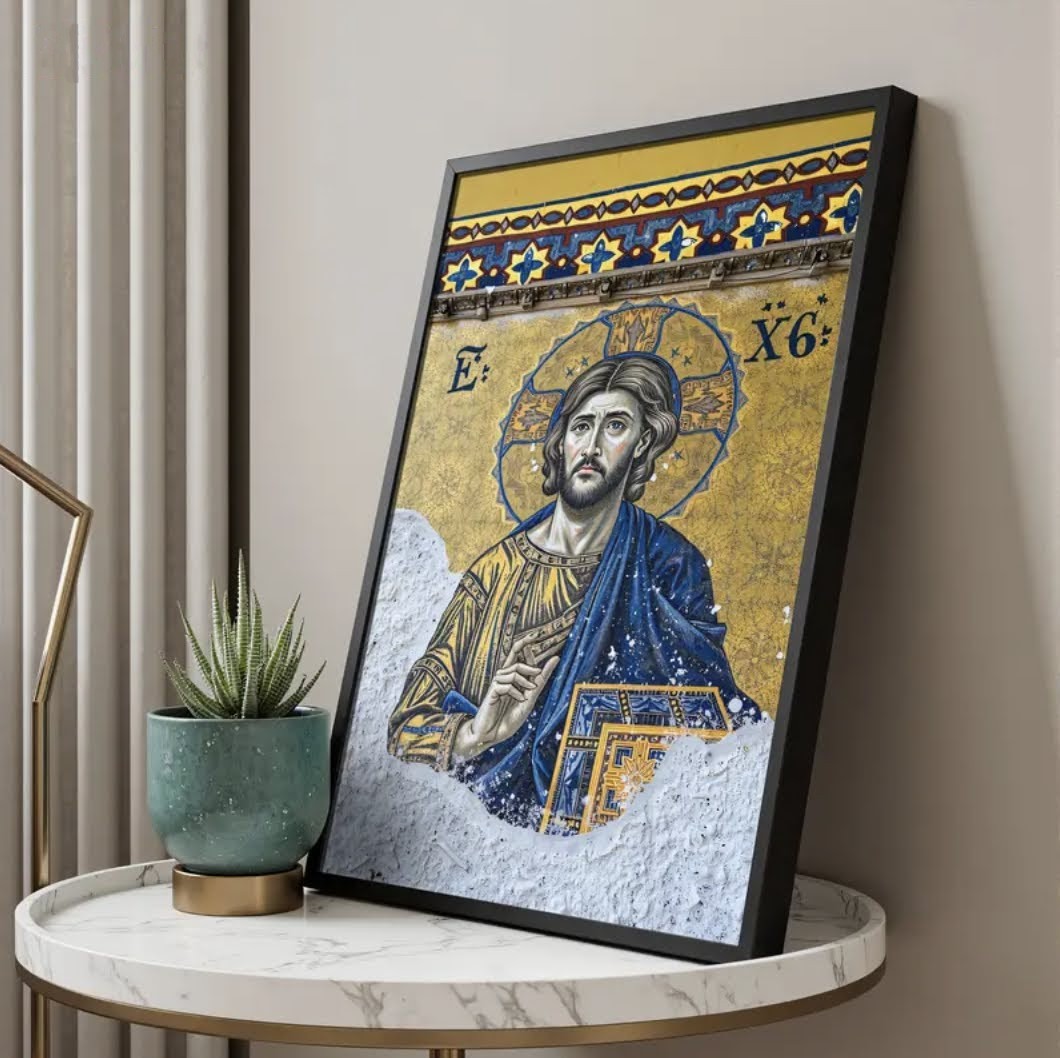 Byzantine Icon Art Frame