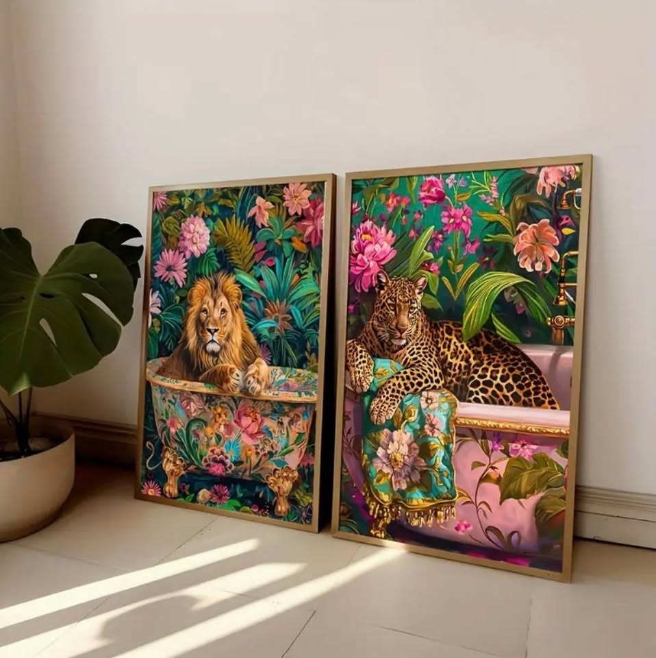 Bohemian Tiger in tub