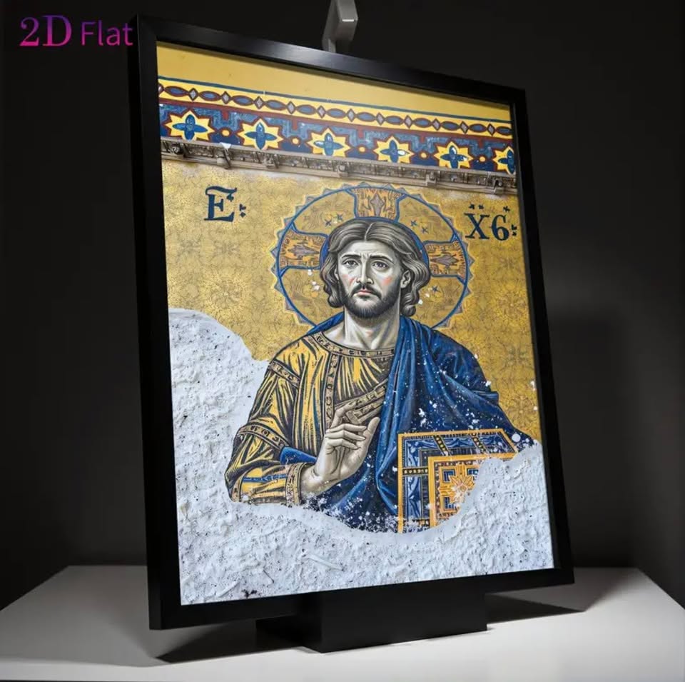 Byzantine Icon Art Frame