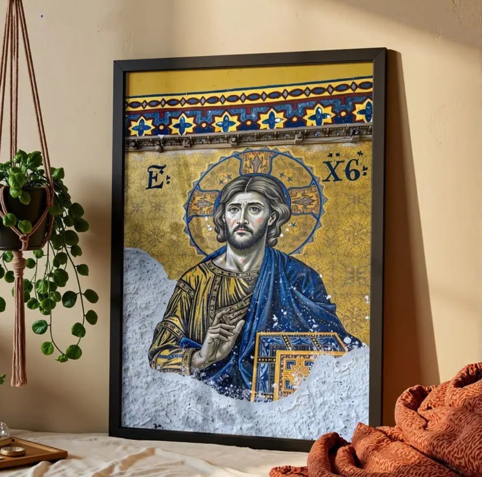 Byzantine Icon Art Frame