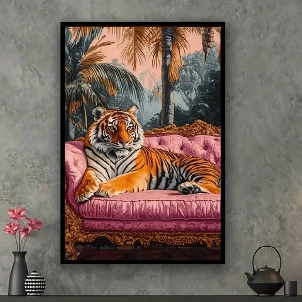 Regal Tiger Wall Art