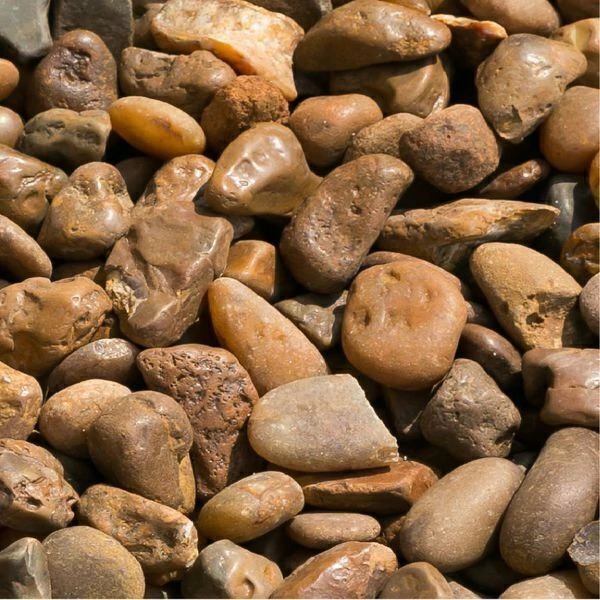 Seixo de Rio Marrom N°2 - Saco de 25kg