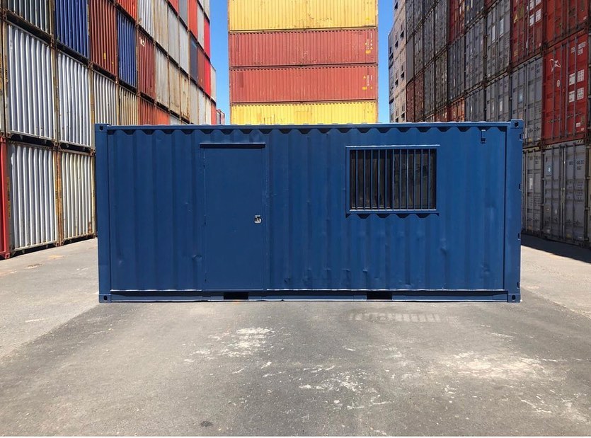 Modified Shipping Container Office