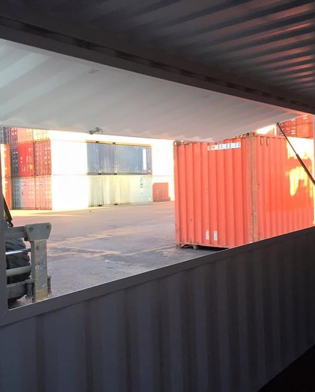 Converted Shipping Container Shop