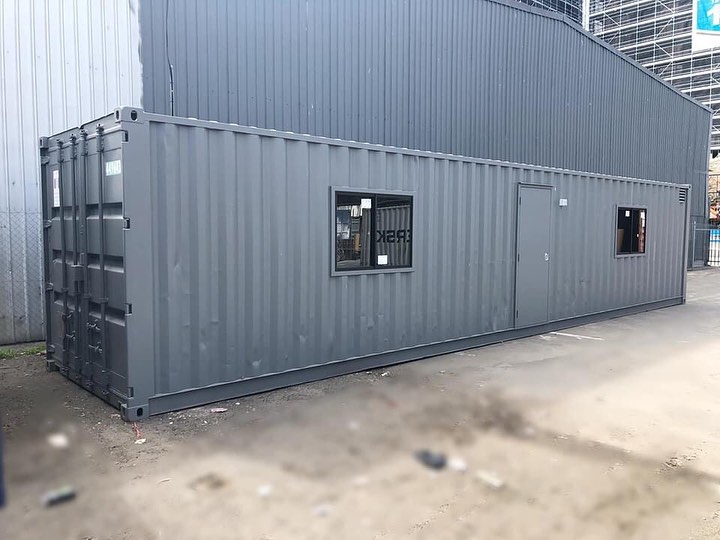 40FT SPAZA SHOP CONTAINER FOR SALE (12M CONVERTED RETAIL UNIT)
