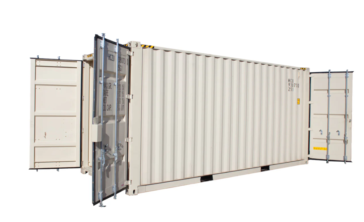 20’ High Cube One Trip Double Door Container