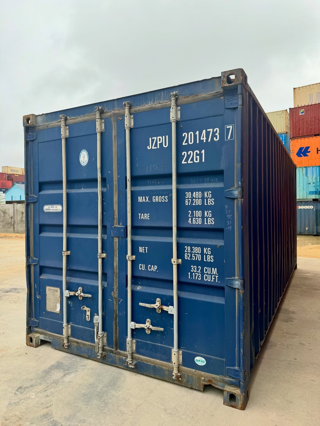 USED 40FT SHIPPING CONTAINER (12M STANDARD CONTAINER)