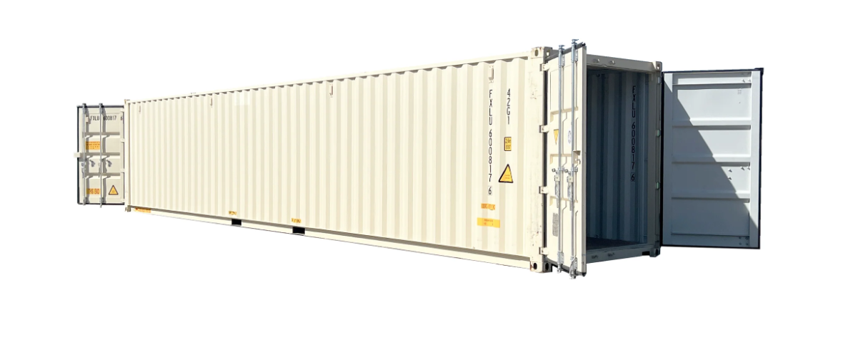 40’ High Cube One Trip Double Door Container