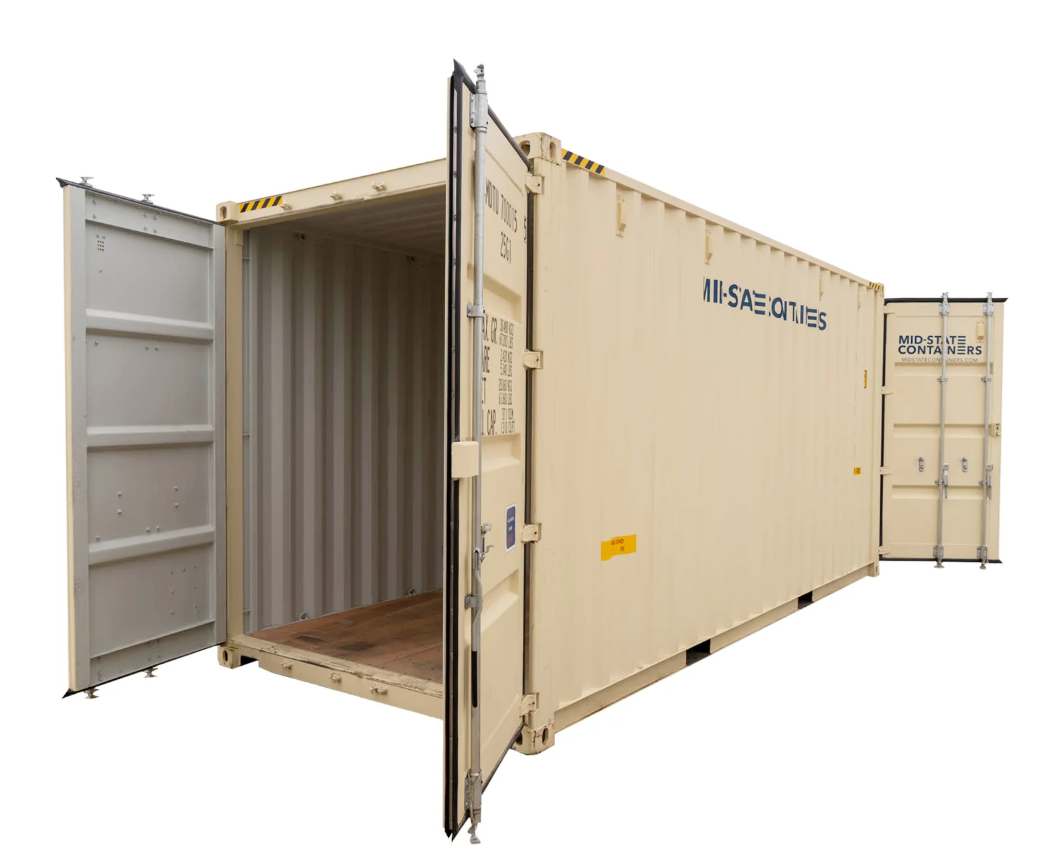 20’ High Cube One Trip Double Door Container