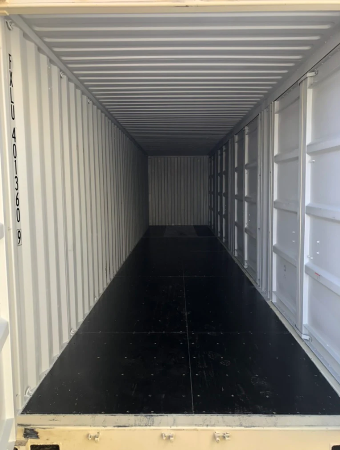 40' High Cube Four Door Open Side Container