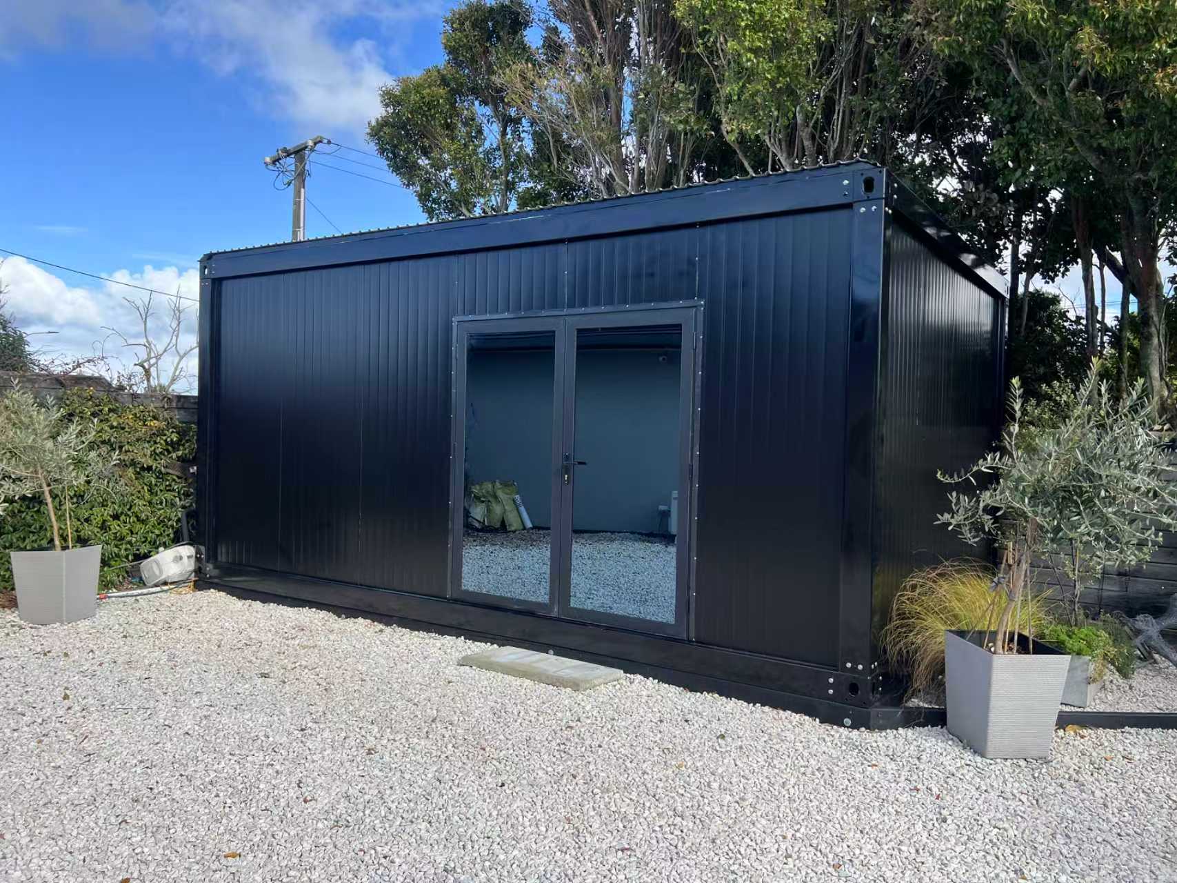Modern Container Office Studio