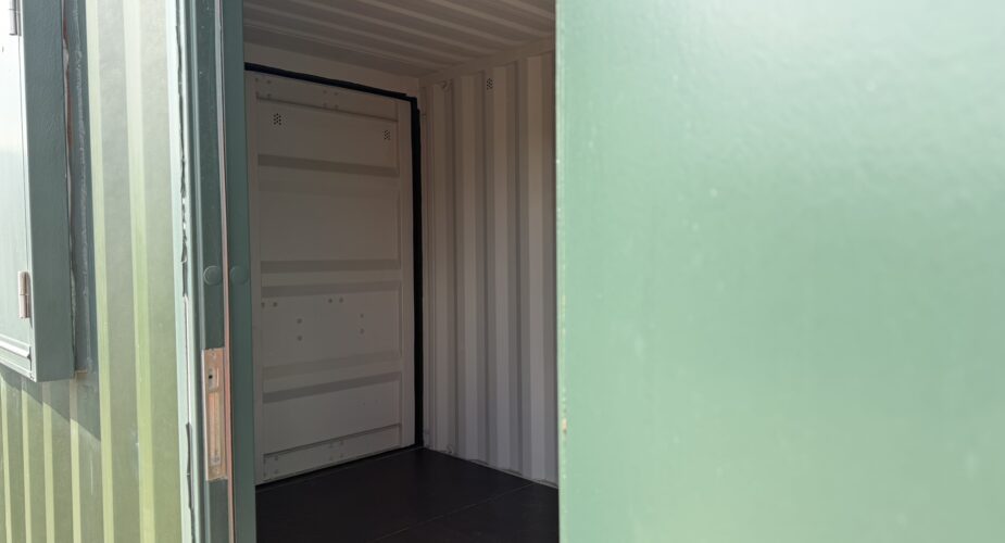 20ft New Office Container in Green (RAL6007)