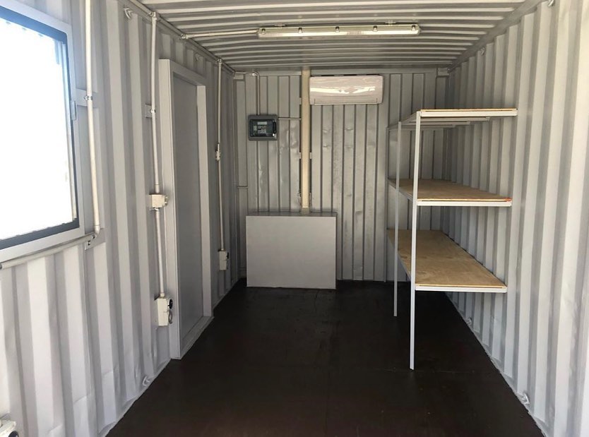 Modified Shipping Container Office