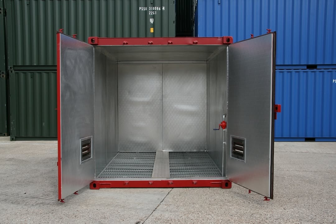3M / 10FT OPEN SIDE SHIPPING CONTAINER FOR SALE IN SOUTH AFRICA