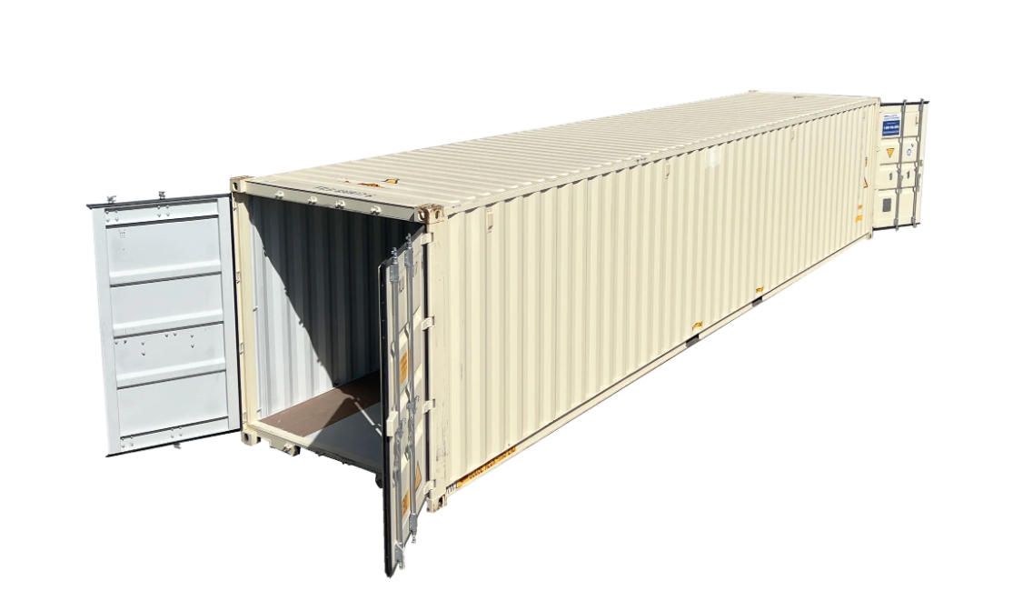 40’ High Cube One Trip Double Door Container