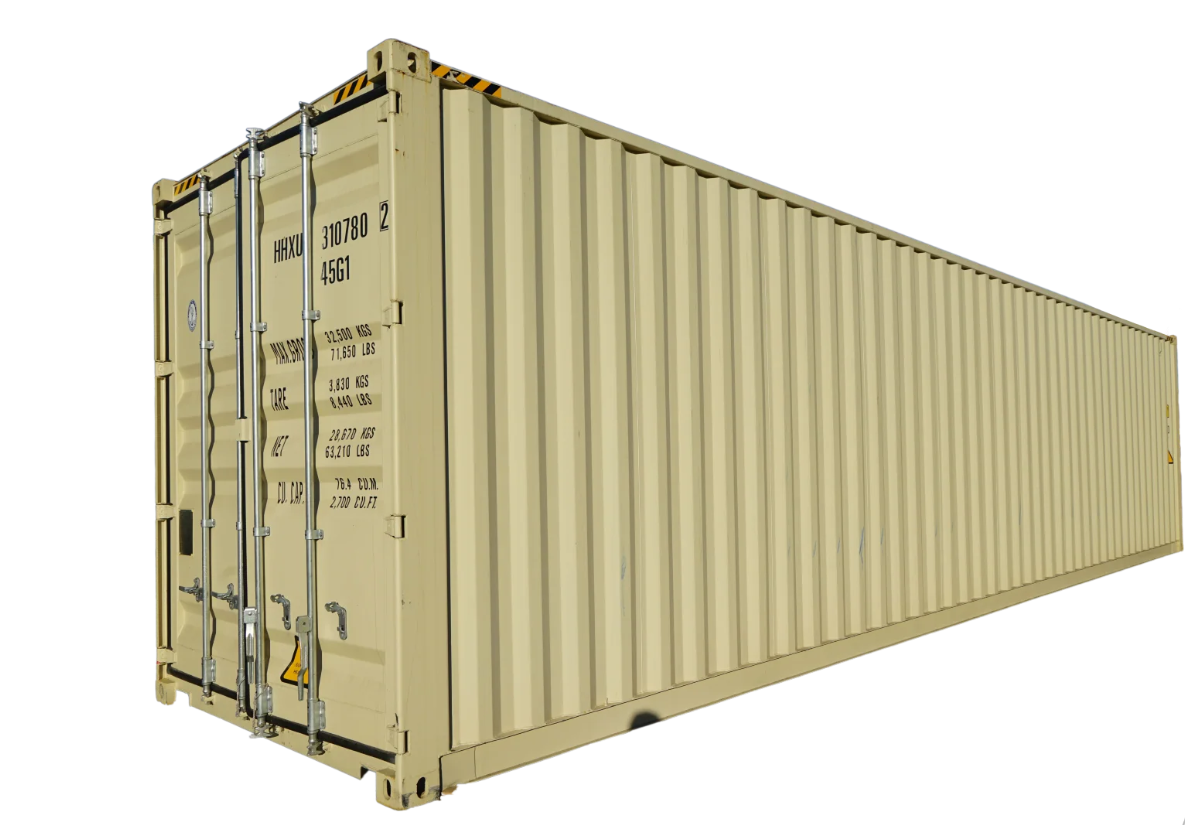 40’ High Cube One Trip Container