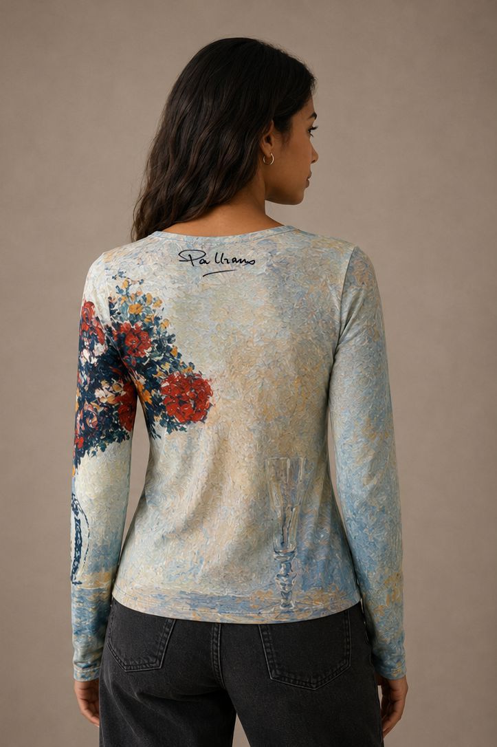 Camiseta Floral