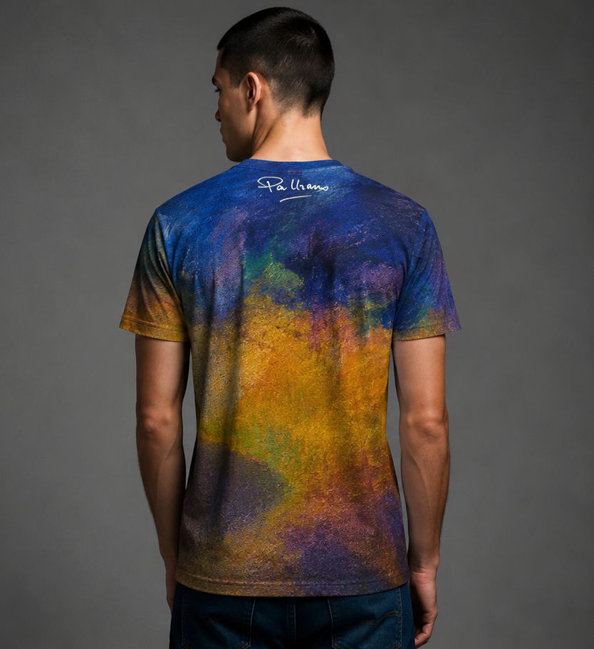 Camiseta Flores e frutos ao sol