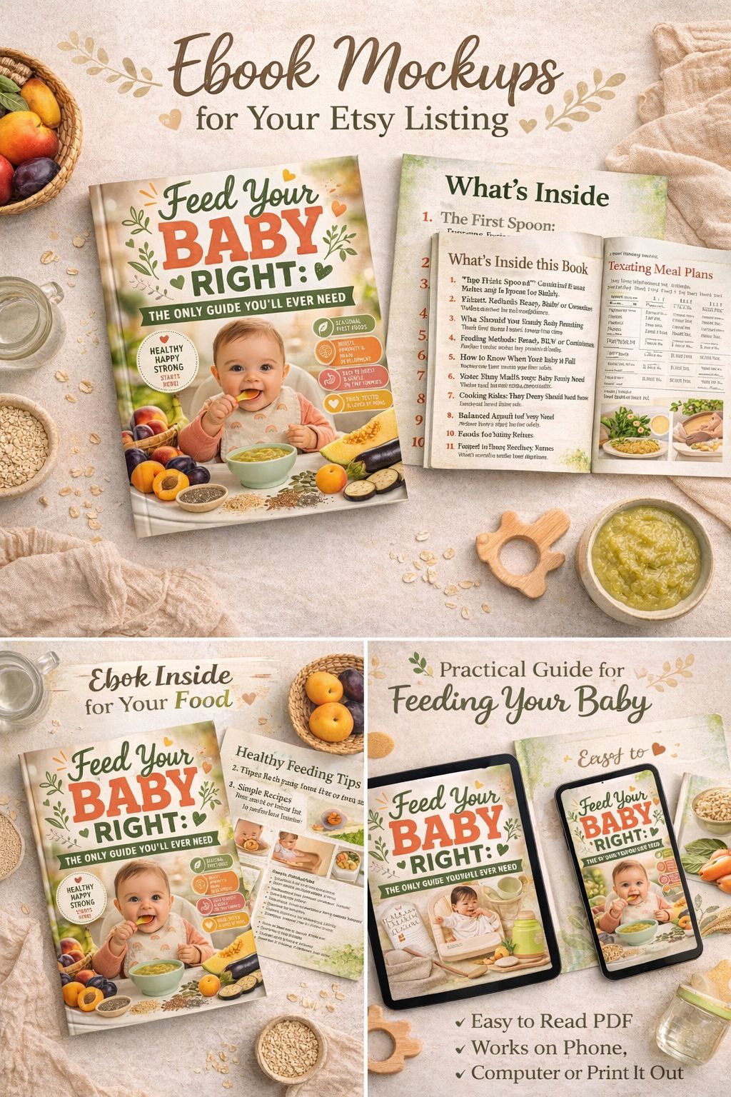 Feed Your Baby Right - A Complete Guide to Starting Solids (6+Months)
