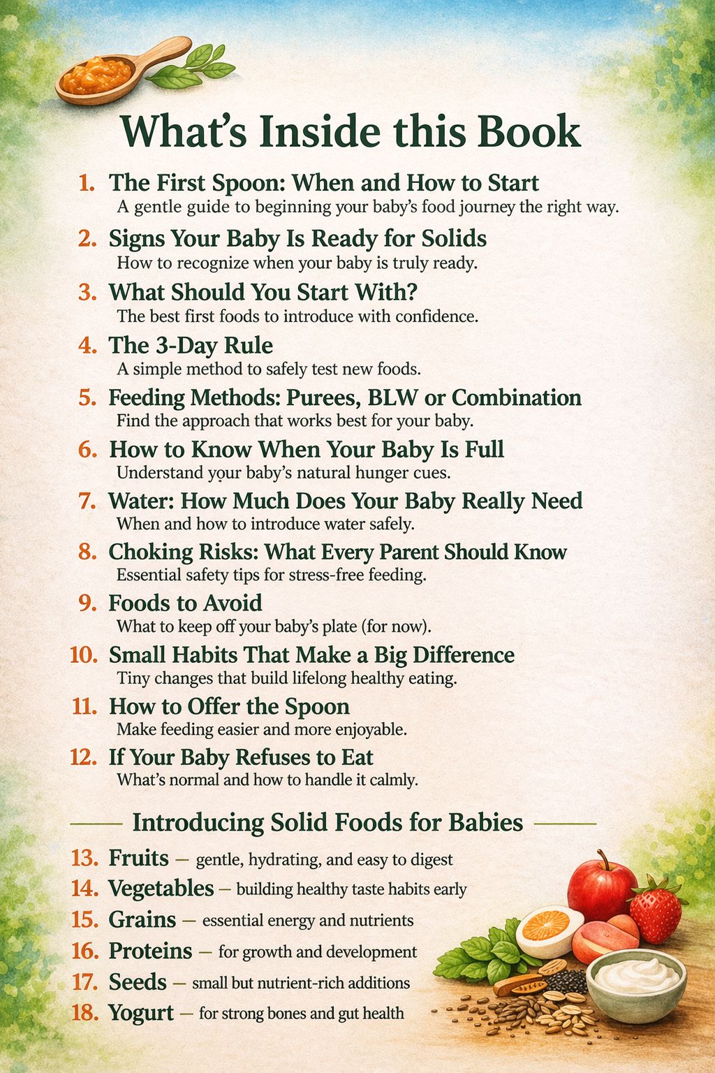 Feed Your Baby Right - A Complete Guide to Starting Solids (6+Months)