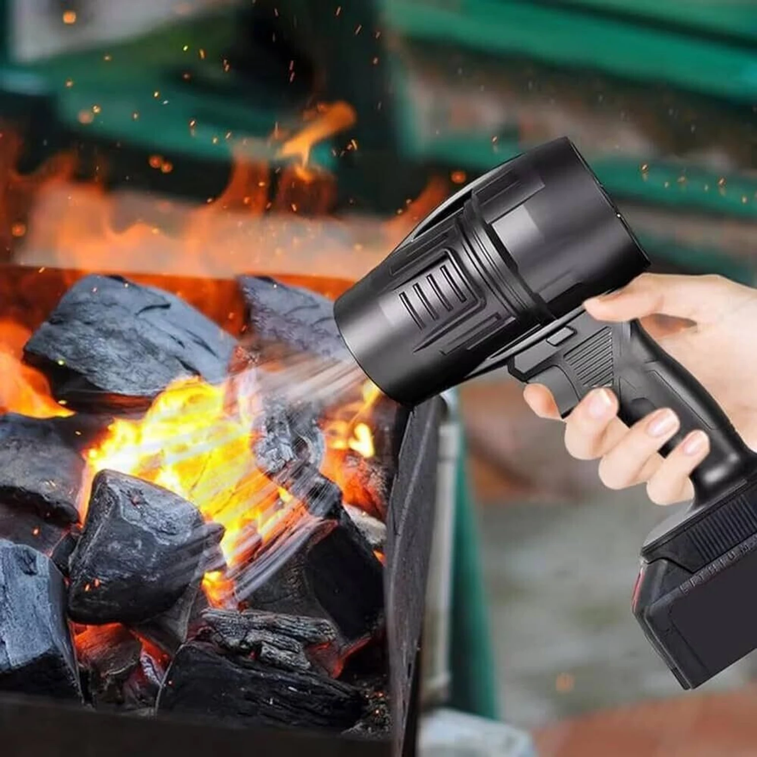 48V Lithium Battery Air Blower with Strong Wind & Outdoor Use Radial Air Blower (Cordless Vacuum)