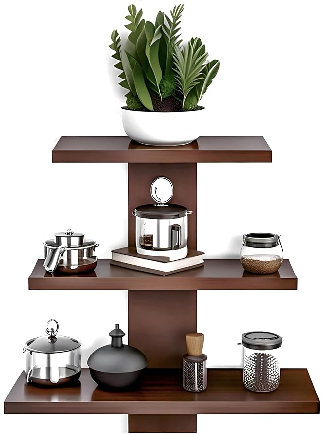 Wall Mount Wooden Wall Shelf