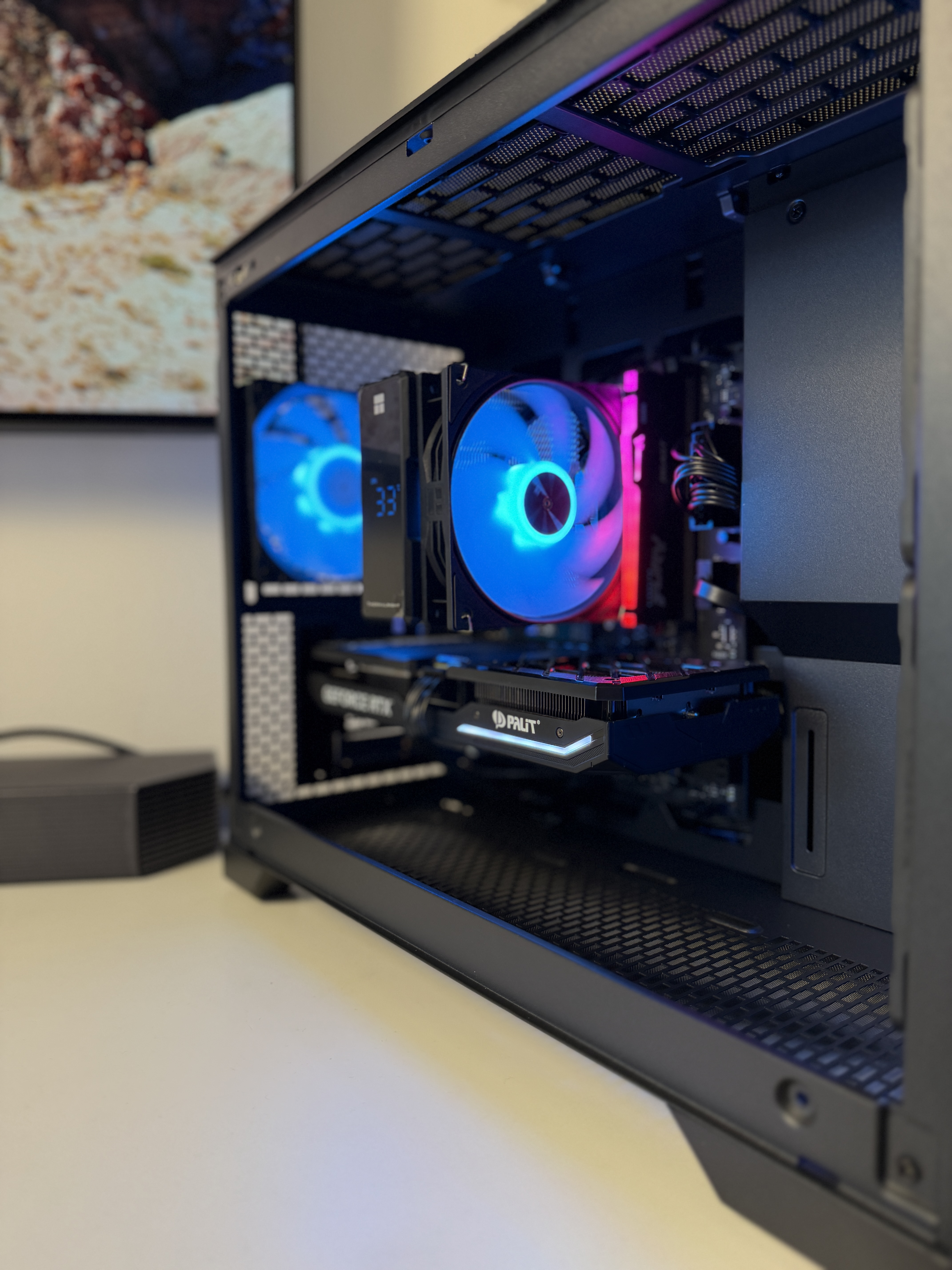 High End Gaming PC Ryzen 5 RTX 4070 16GB DDR5 1TB Win11 WiFi