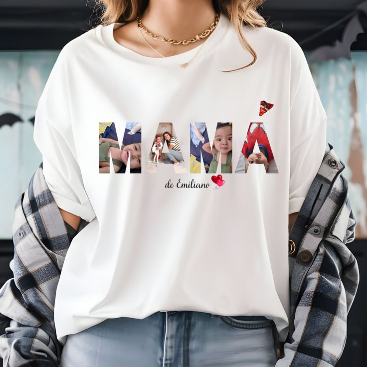Camiseta Mamá personalizada