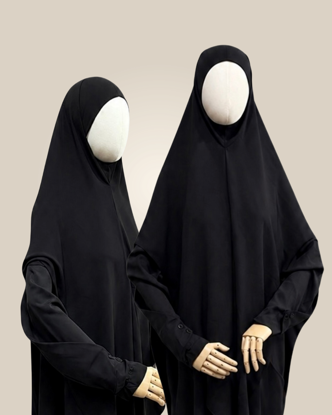 Khimar Bandana - Black