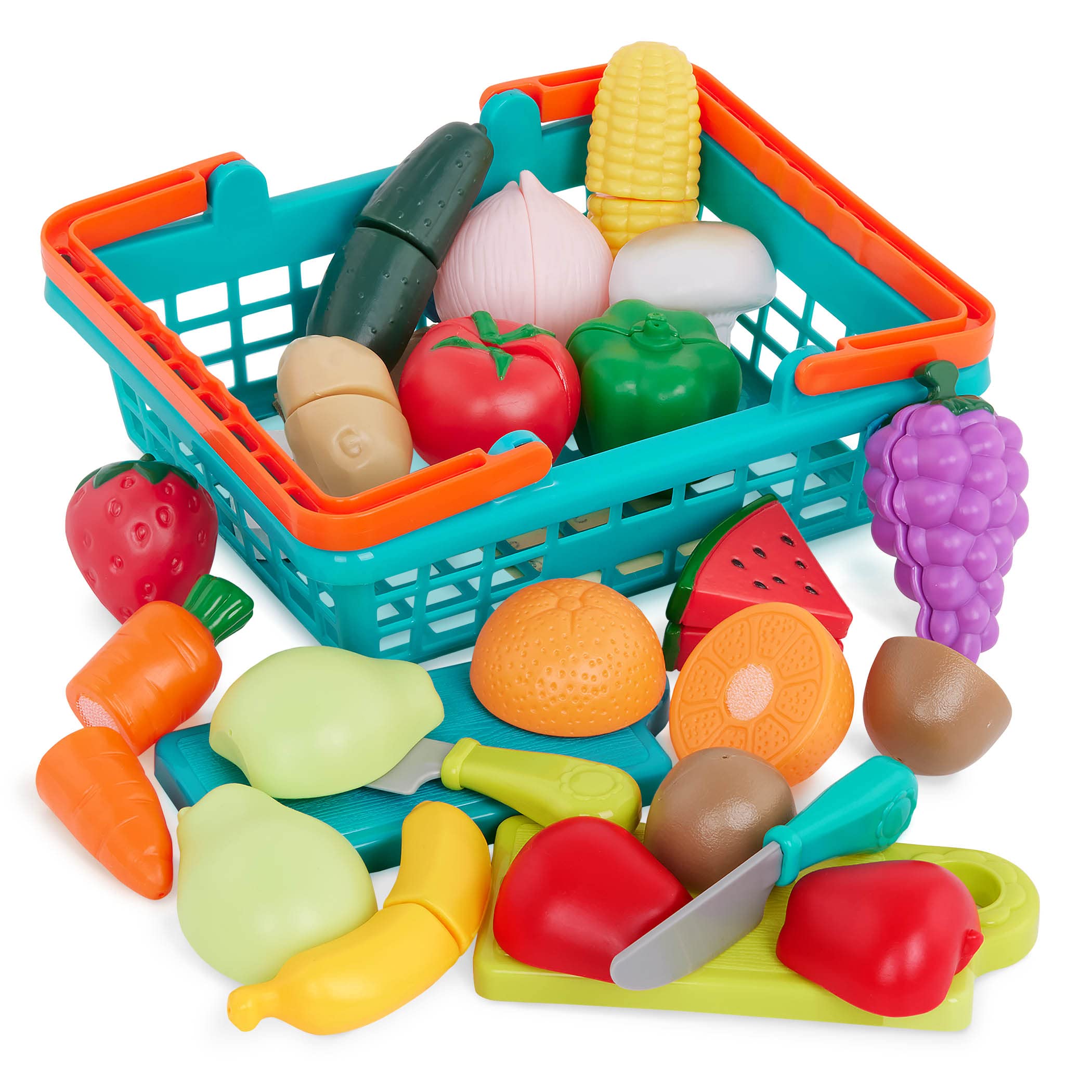 Toy Fruit & Vegetable Set