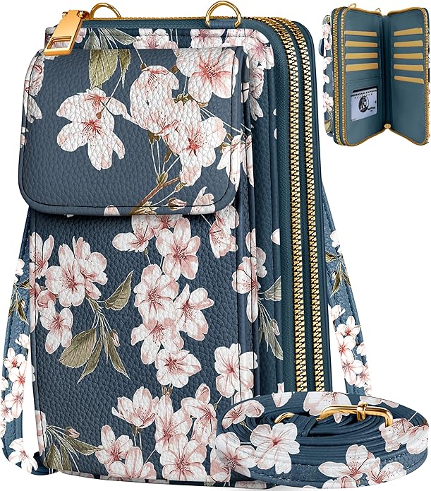 Floral Crossbody Phone Purse
