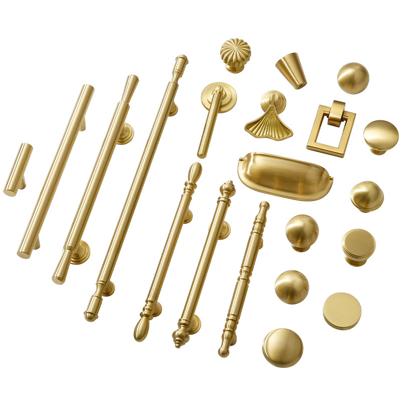Gold Cabinet Hardware Set