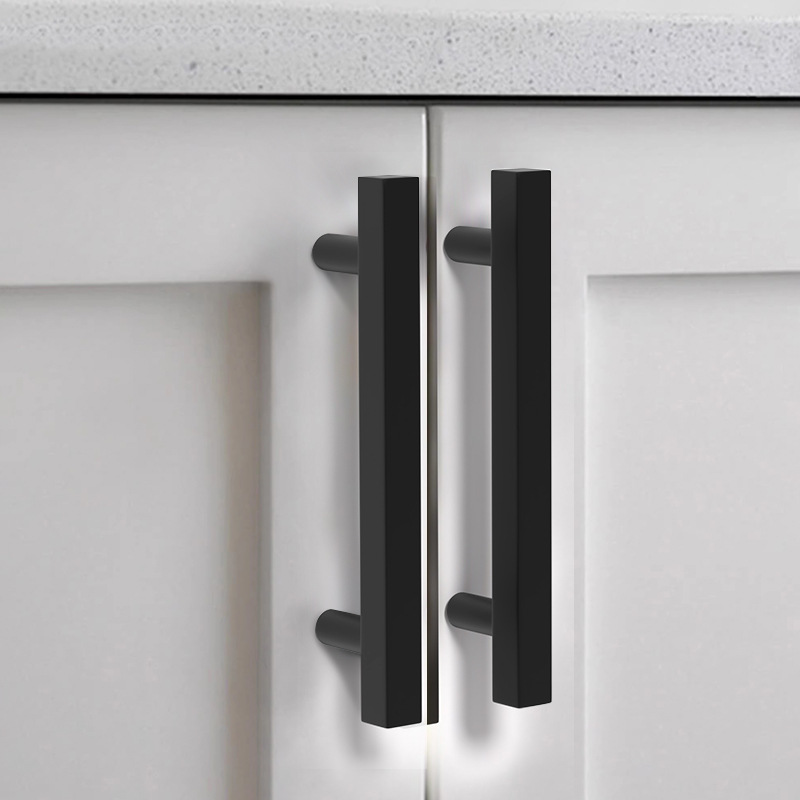 Modern Black Cabinet Pulls 