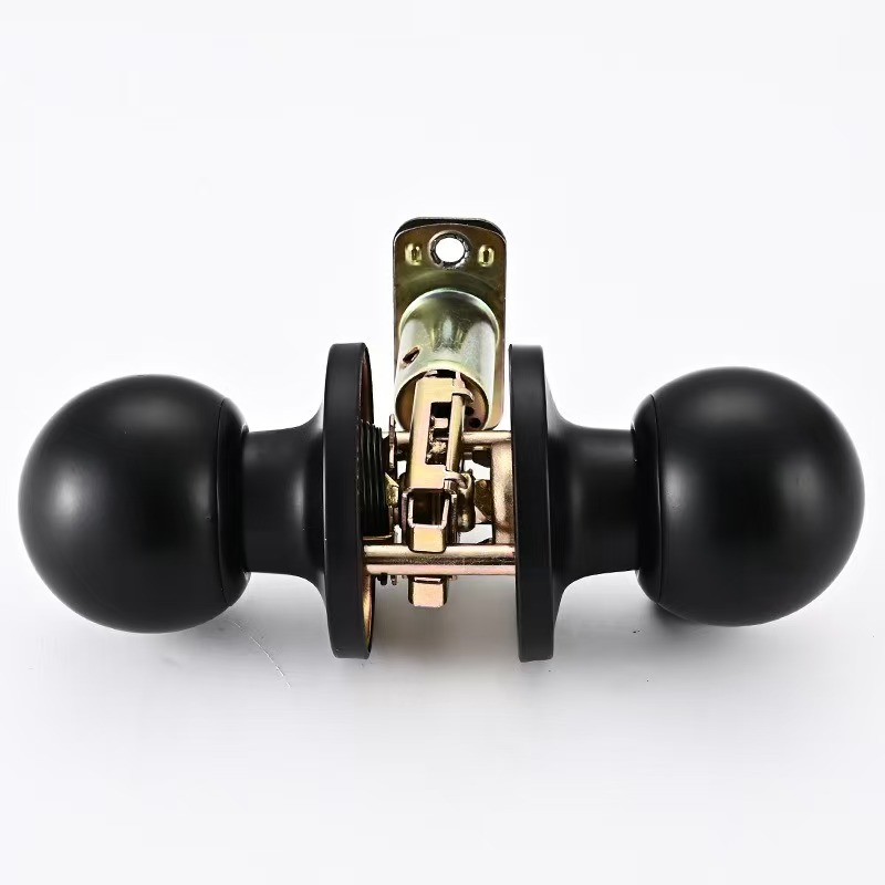 Black Door Knob Set