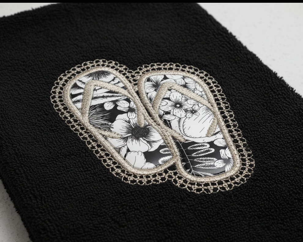 Flip-Flop lace border 4x4 