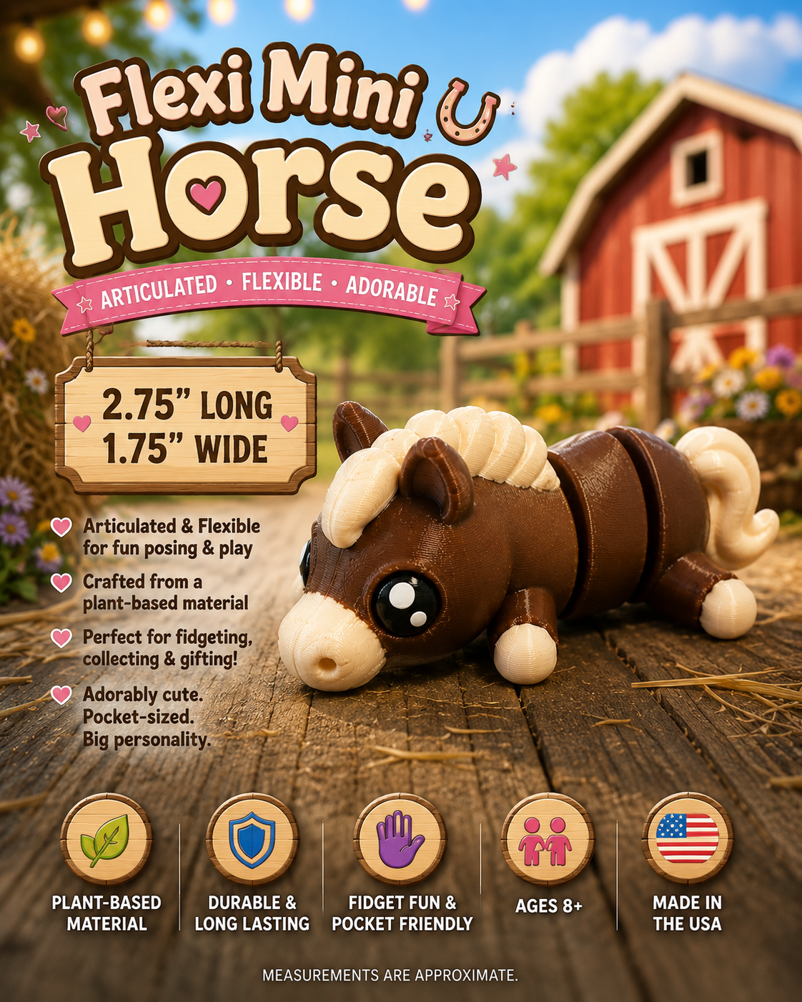 FLEXI MINI HORSE