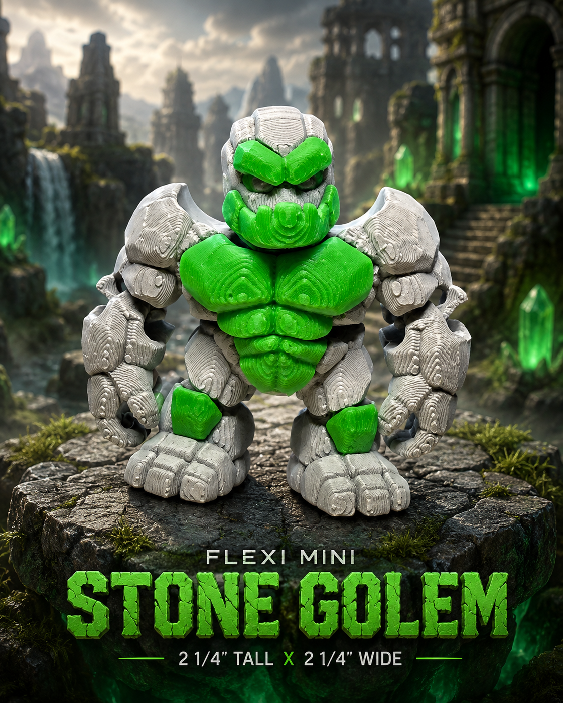 FLEXI MINI STONE GOLEM