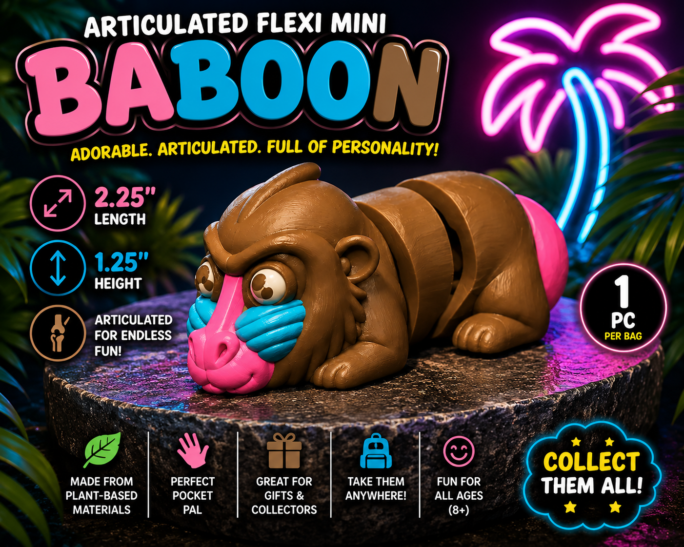 FLEXI MINI BABOON