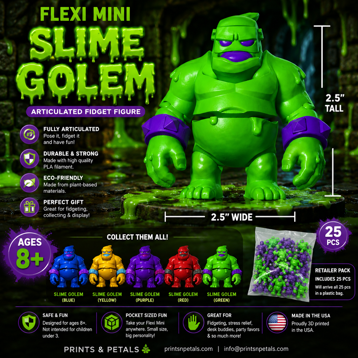 FLEXI MINI SLIME GOLEM