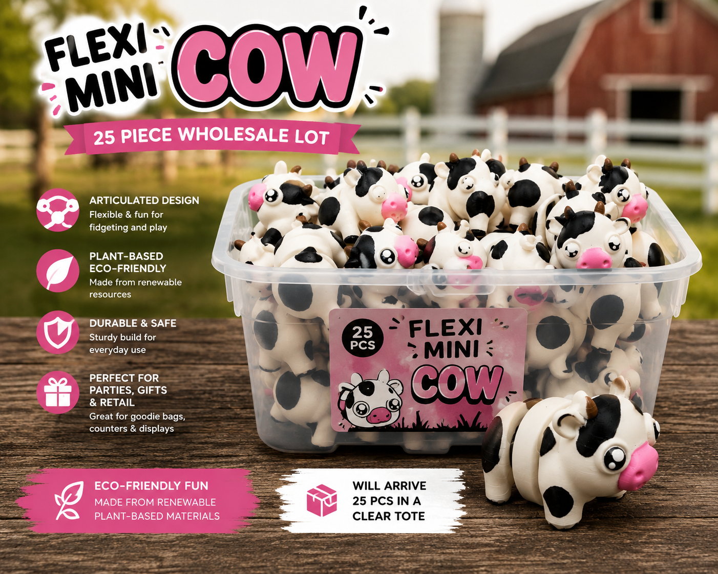FLEXI MINI FUN COW