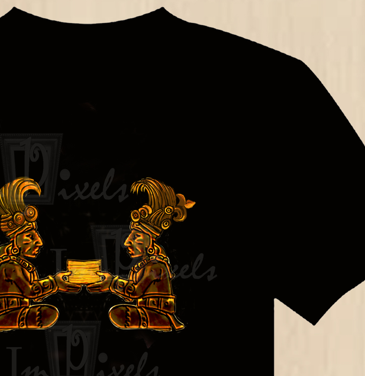 Lamanites passing the plates 