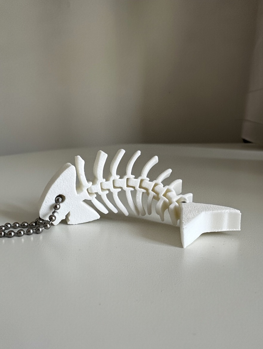 Portachiavi a lisca di pesce