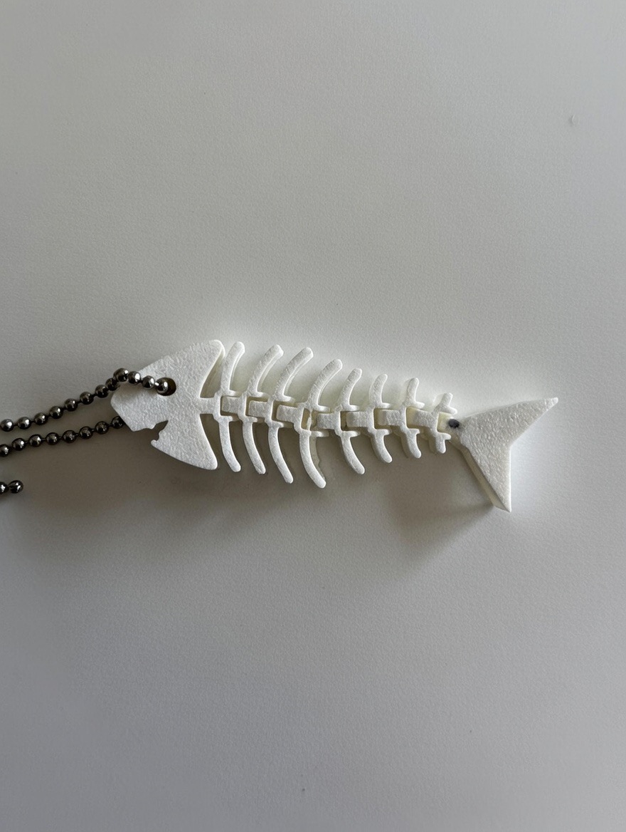 Portachiavi a lisca di pesce
