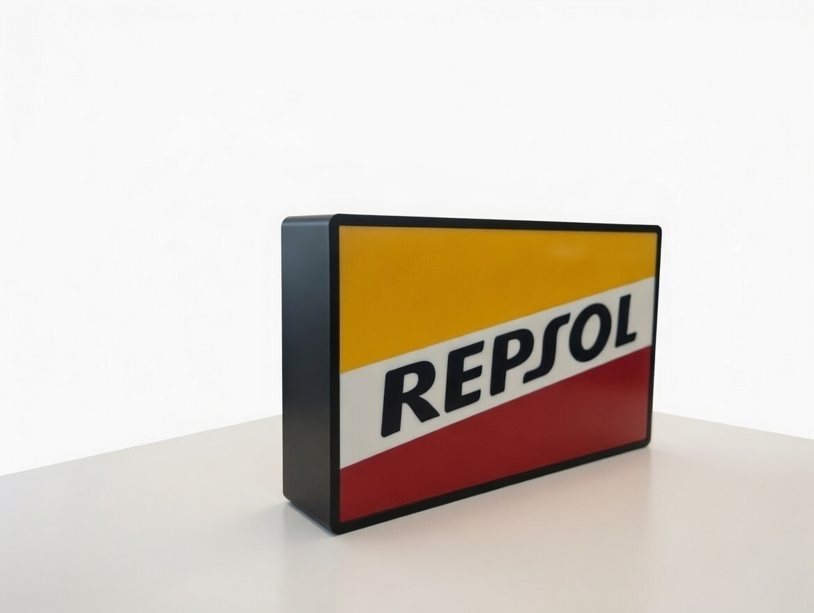 Insegna luminosa a LED Repsol