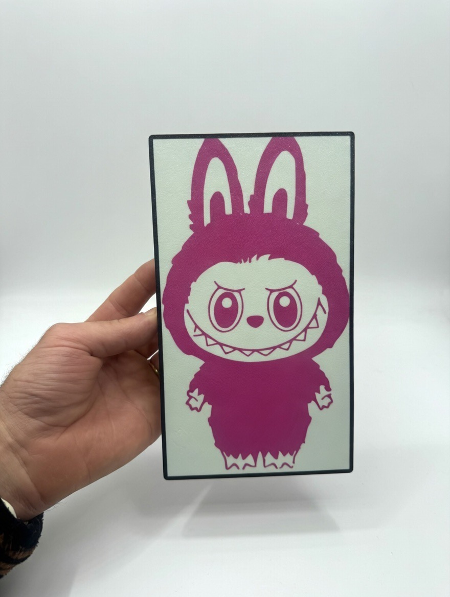 Set di stampe artistiche del mostro coniglio