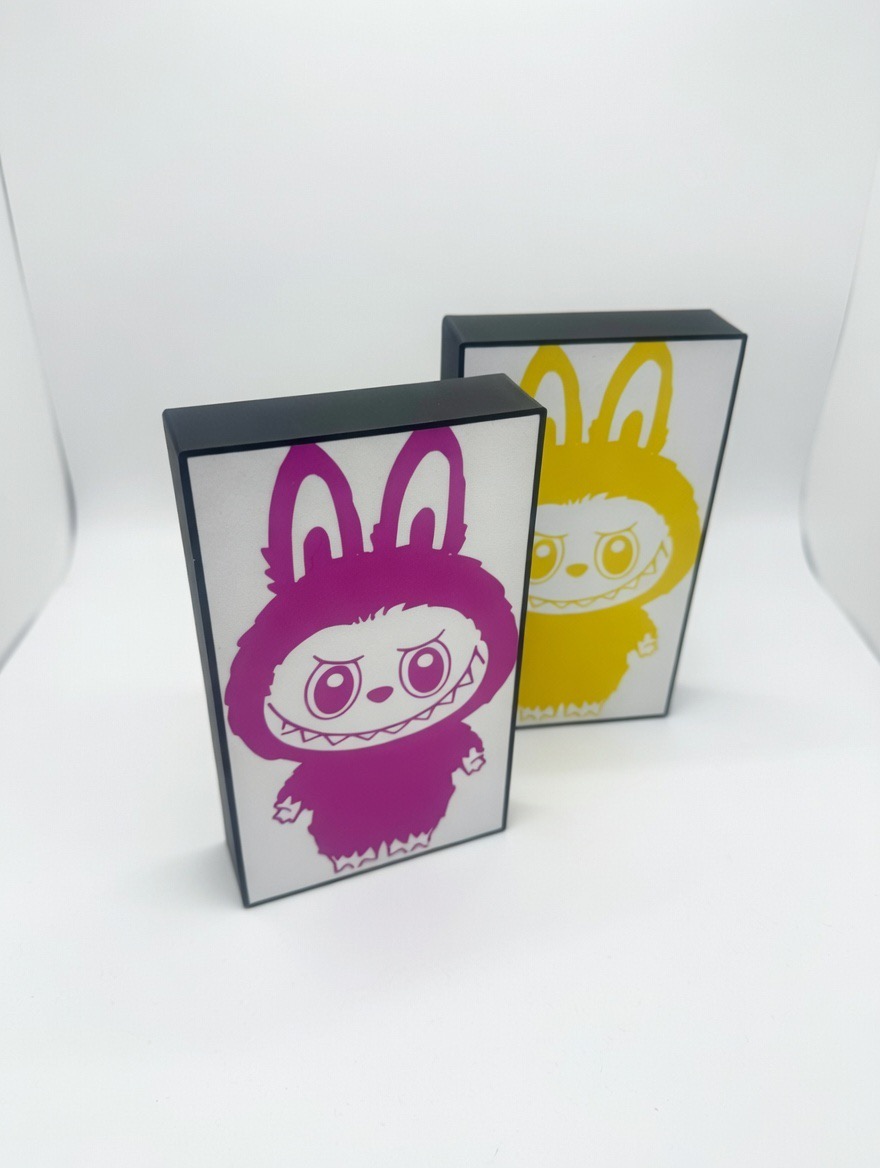 Set di stampe artistiche del mostro coniglio