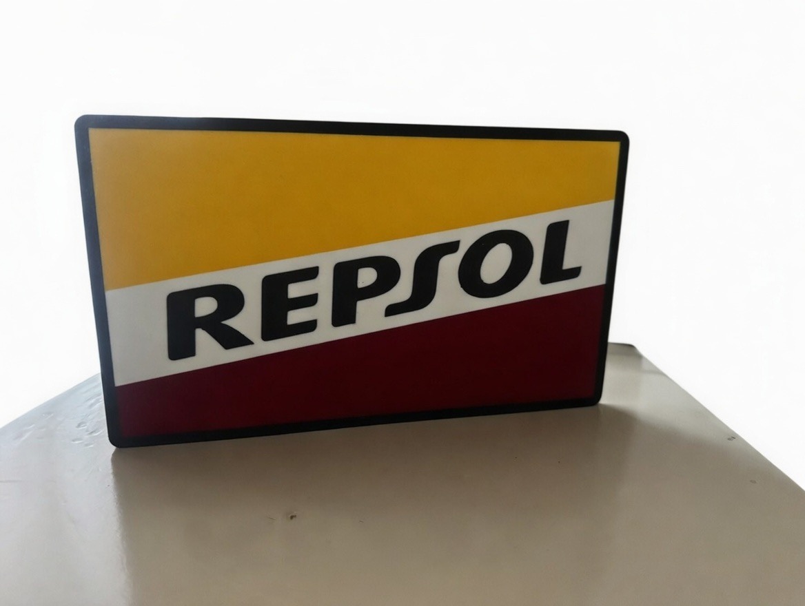 Insegna luminosa a LED Repsol