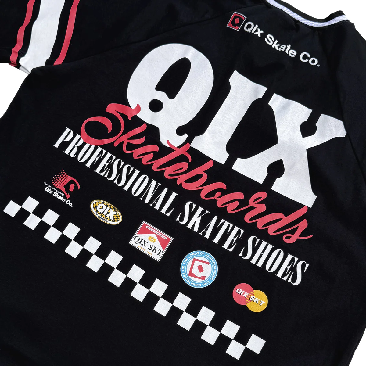 Camiseta QIX RAGLAN SKATEBOARDS