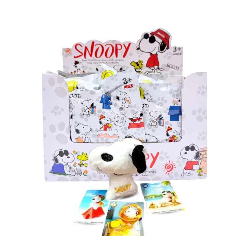 BOLSA SORPRESA LLAVERO SNOOPY CON CARTAS COLECCIONABLES ☁️